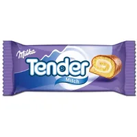 (27,03€/1kg) Milka Tender Milch, Biskuit, Schokolade, 37g Riegel