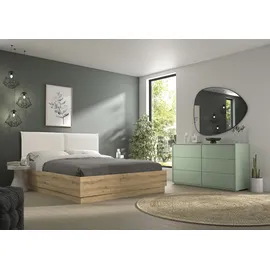 Gami Stauraumbett 160 x 200 cm Beige