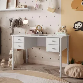 lookway Kinderschreibtisch BABUSHKA Weiß