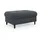 sit&more Hocker Marano mit Stauraum 102 x 43 x 67 cm Grau