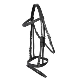 Covalliero Trensenzaum Standard Leder für Shetty Schwarz