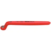 KS Tools Ringschlüssel mit Schutzisolierung, gekröpft , 7/8"