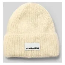 ARMEDANGELS Mütze aus Mohair-Woll-Mix Modell 'SNOWAA', Offwhite, 1