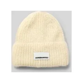 ARMEDANGELS Mütze aus Mohair-Woll-Mix Modell 'SNOWAA', Offwhite, 1