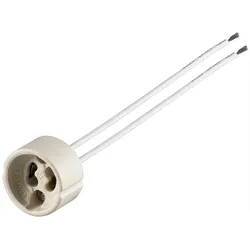 goobay Halogen GU10 Lampenfassung mit 15cm Kabel