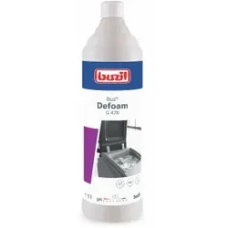 Buzil Maschinenreiniger Buz® Defoam G 478, Entschäumer für Maschinen, 1 Liter - Flasche