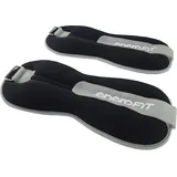 Enero Fit Gewichtsmanschetten Hand- und Fußgelenke verstellbar (2x2KG) SCHWARZ|grau 2x1kg