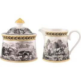 Villeroy & Boch Audun Ferme Milch & Zucker Set 2-tlg. bunt
