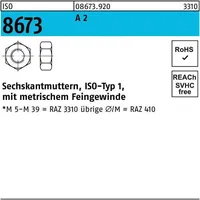 Hörger & Geßler Sechskantmutter ISO 8673 M 10 x