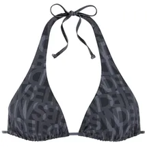 ELBSAND Triangel-Bikini-Top Damen schwarz Gr.38 Cup A/B