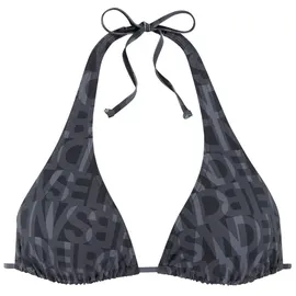 ELBSAND Triangel-Bikini-Top Damen schwarz Gr.38 Cup A/B