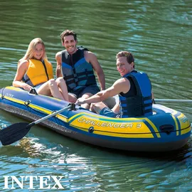 Intex Schlauchboot Challenger 3 68370NP