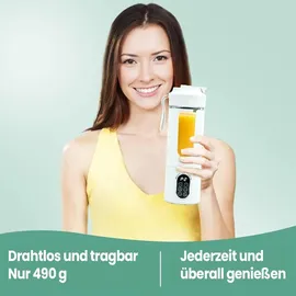 miuuipi Tragbarer Mixer Mini-Standmixer Smoothie-Maker