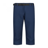 CMP Damen Capri Stretch Trousers Pants, Blau, 38