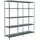 SCHULTE Regalwelt Anbauregal Stahl 200 x 180 x 50 cm silber