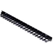 TOOLCRAFT Werkzeughalter Aluminium 439 x 29 x 40 mm schwarz