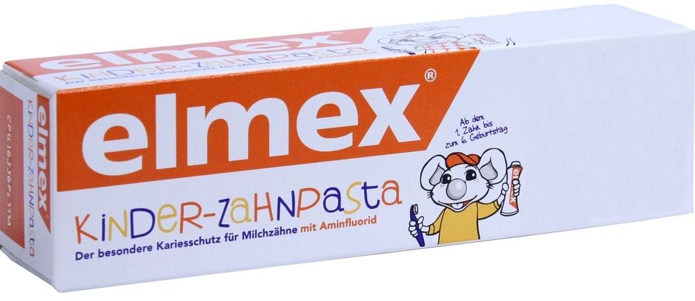 Elmex Kinderzahnpasta mit Faltschachtel 50 ML