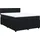 vidaXL Boxspringbett 160 x 200 cm Schwarz