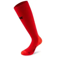 Lenz Compression 2.0 Merino Socken rot M