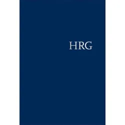 Handwörterbuch zur deutschen Rechtsgeschichte (HRG) – gebundene Ausgabe - - Band IV: Nüchternheit, nüchtern – Richtsteig