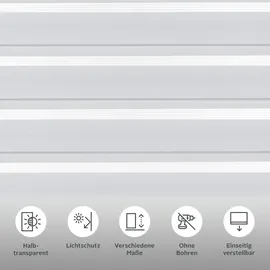 otto home Duo Klemmrollo, weiß,