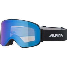 Alpina Slope Q-Lite black matt/mirror blue (A7293831)