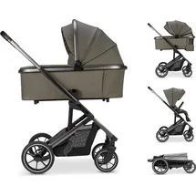 Osann Kombi-Kinderwagen Juntos - Teak inkl. Sportsitz, Adapter -