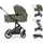 Osann Kombi-Kinderwagen Juntos - Teak inkl. Sportsitz, Adapter -
