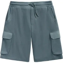 AUTHENTIC LE JOGGER "kurze Sweathose", Herren, Gr. 3XL (64/66), N-Gr, grün, Sweatware, Obermaterial: 60% Baumwolle, 40% Polyester, unifarben, regular fit ca. Mitte Knie, Hosen Sweatshorts, Cargotaschen mit Webdetails