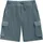 AUTHENTIC LE JOGGER "kurze Sweathose", Herren, Gr. 3XL (64/66), N-Gr, grün, Sweatware, Obermaterial: 60% Baumwolle, 40% Polyester, unifarben, regular fit ca. Mitte Knie, Hosen Sweatshorts, Cargotaschen mit Webdetails