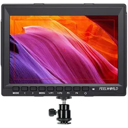 Feelworld FW759, 7-Zoll-Monitor für digitale Spiegelreflexkameras, HD, Video Assist, IPS, 1280 X 800, 4K, HDMI, AV