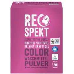 RESPEKT Colorwaschmittel-Pulver - 20 WL lila