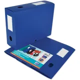 Oxford ELBA 400094575 Heftbox zu montieren Rücken 100 mm Polypropylen blickdicht 24 x 32 cm blau