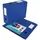 Oxford ELBA 400094575 Heftbox zu montieren Rücken 100 mm Polypropylen blickdicht 24 x 32 cm blau
