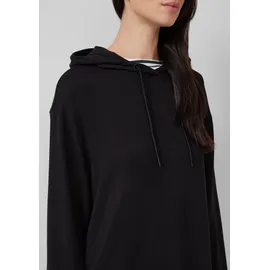 s.Oliver Scuba-Kleid Midikleid Schwarz 38