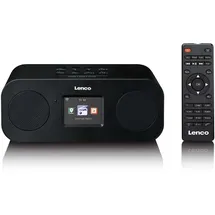 Lenco Stereo Internetradio schwarz