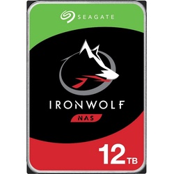 Seagate IronWolf HDD-NAS-Festplatte (12 TB) 3,5″ 210 MB/S Lesegeschwindigkeit, Bulk, inkl. 3 Jahre Rescue Data Recovery Services silberfarben 12 TBOTTO
