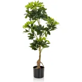 bümö Bümö, Kunstpflanzen, Kunstpflanze Strahlenaralie (Schefflera) (100 cm)