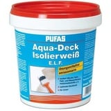 Pufas Aqua-Deck Isolierweiß AD, 0,75l, innen und außen, gegen Wasserflecken und Nikotin