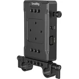 SmallRig V-Mount Batterieadapter- Platte mit doppelter Stabklemme