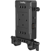 SmallRig V-Mount Batterieadapter- Platte mit doppelter Stabklemme