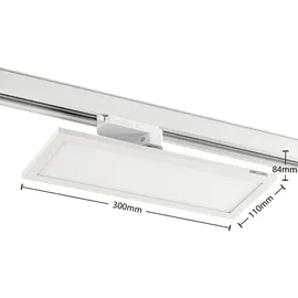 ARCCHIO LED Stromschienenstrahler LED Panel) Hairis Modern, in Weiß 1-flammig Arbeitszimmerleuchte