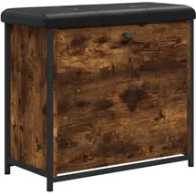 vidaXL Schuhbank 62 x 56 x 32 cm Räuchereiche / Räuchereiche