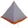 vidaXL Tipi-Familienzelt 6 Personen Grau/Orange