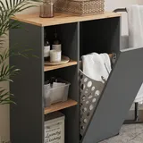 Vicco Viktor 68 x 40,5 x 88,2 cm Anthrazit/Goldkraft Eiche