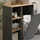 Vicco Viktor 68 x 40,5 x 88,2 cm Anthrazit/Goldkraft Eiche