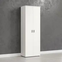 trendteam Mehrzweckschrank 60 x 176 x 35 cm 2-türig / weiß