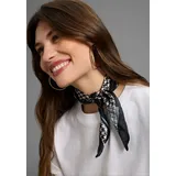 LAURA SCOTT Nickituch in hellbraun-schwarz - Gr.: onesize