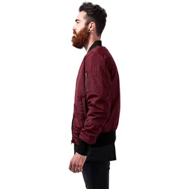 URBAN CLASSICS 2-tone Jacke bordeaux / noir S