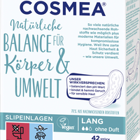 Cosmea Balance Plus Slipeinlagen Lang